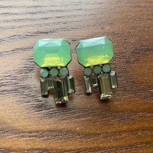 Moon and Lola Mint Studs